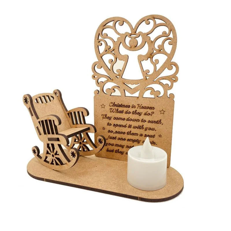 Royaleva Christmas Remembrance Ornament with Rocking Chair Design