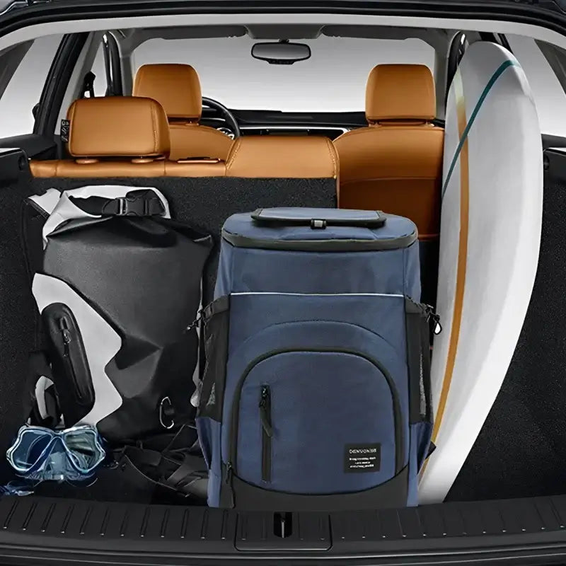 Royallure Insulated Cooler Backpack Leak-Proof Large Capacity for Travel & Camping