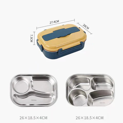Luxora Thermal Lunch Box Made of Stainless Steel - Bento