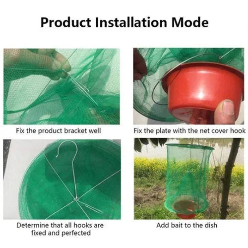 Royaleva Fly Traps Reusable Ranch Fly Trap for Animals