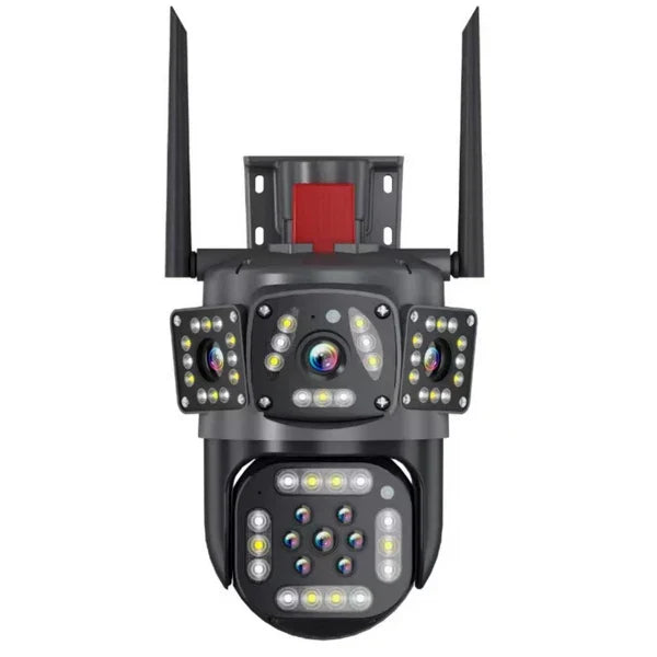 Royaleva Dual Lens Outdoor Waterproof Wireless Wifi HD Triple Security Camera