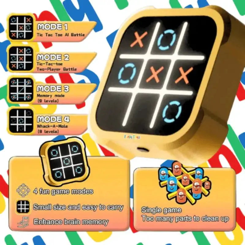 Royaleva Electronic Tic Tac Toe Board Game for Family Fun