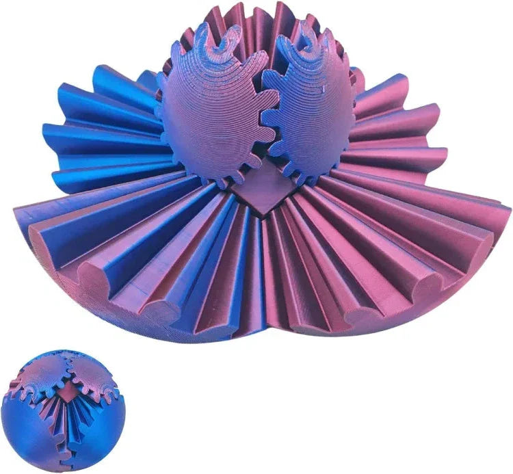 Royaleva The Steampunk Whirling Wonder Fidget Gear Ball