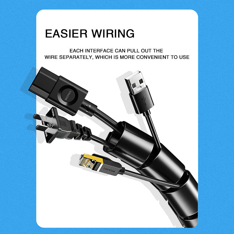 Royaleva Cable Organizer For Desk Efficient Wire Management