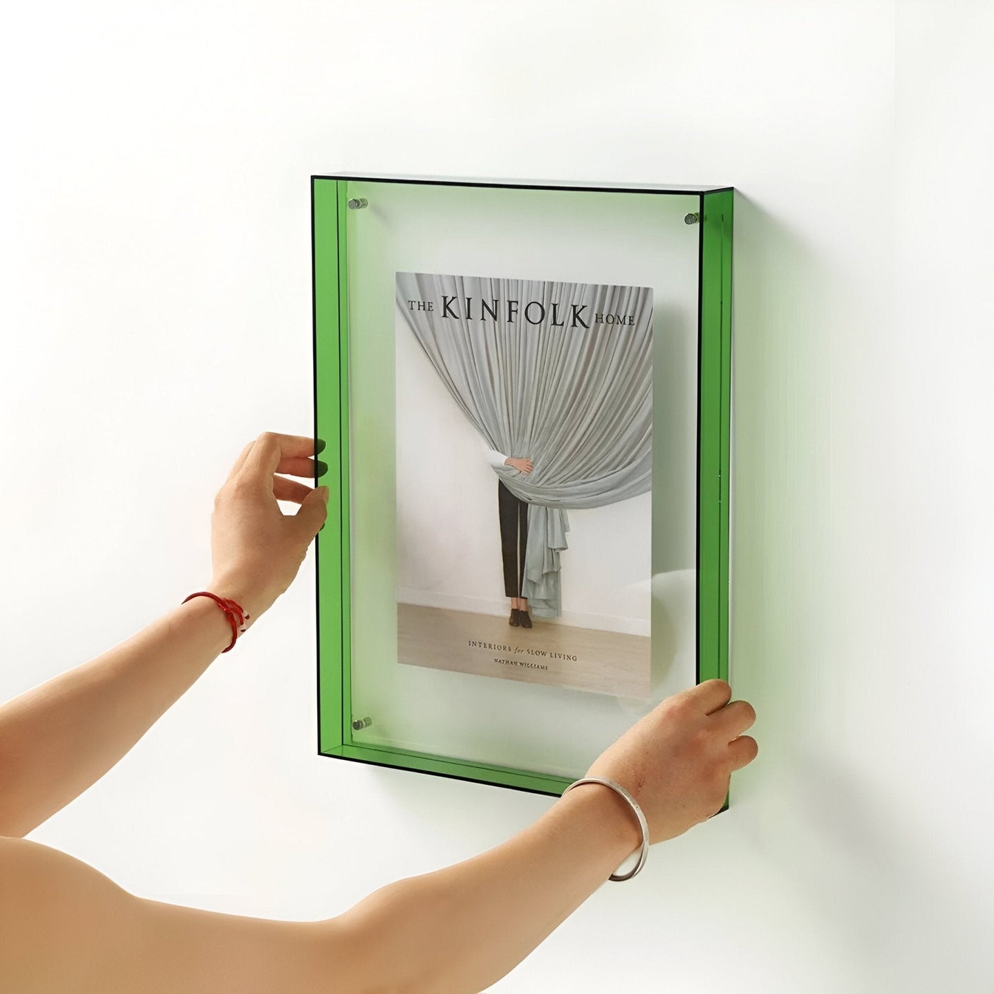 Luxora AcryGlow – Transparent Photo Frame with Modern Minimalist Design