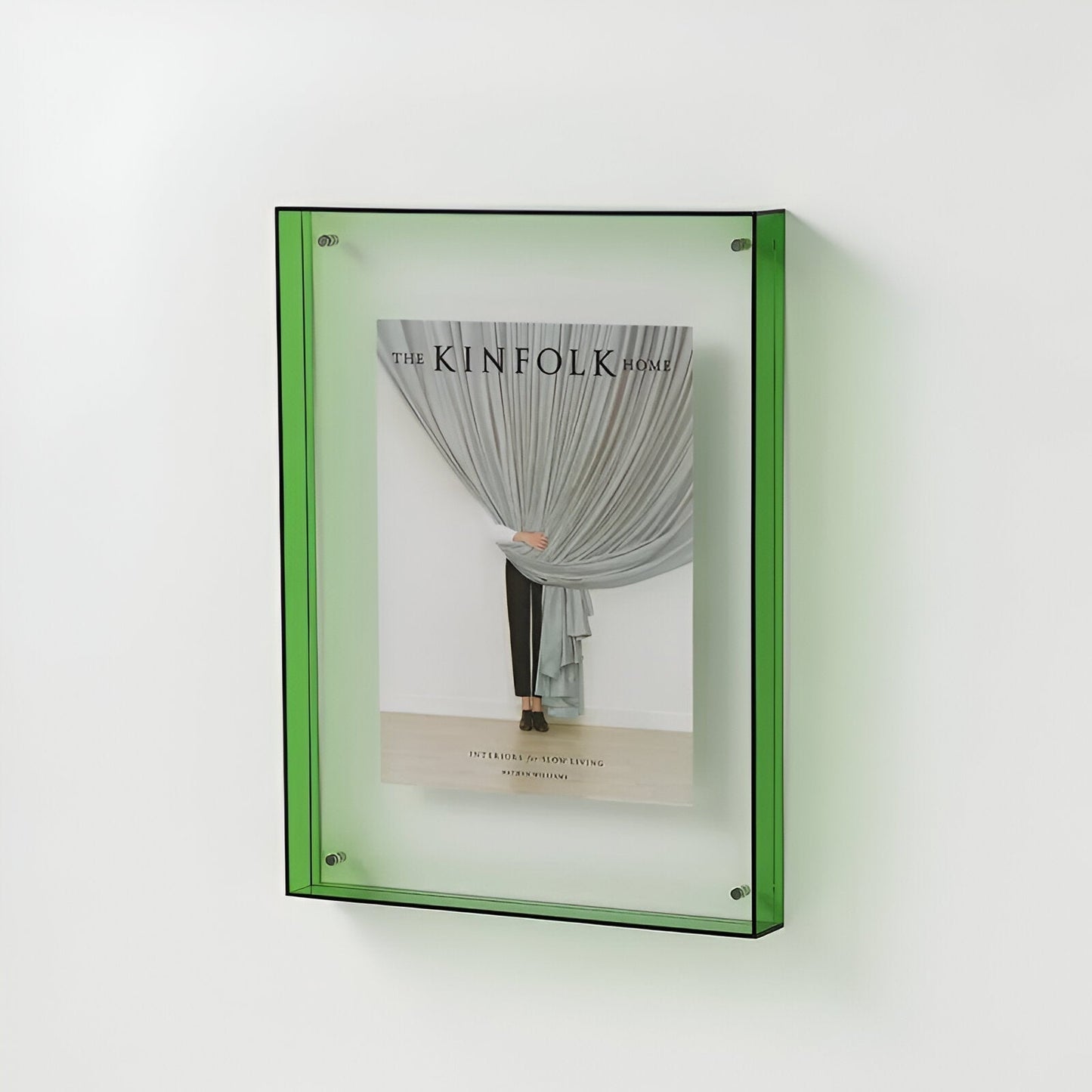 Luxora AcryGlow – Transparent Photo Frame with Modern Minimalist Design