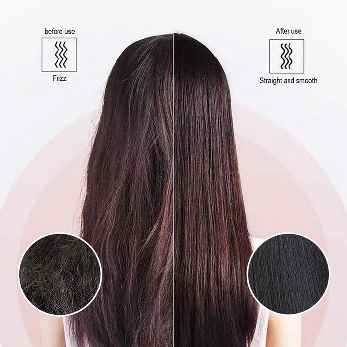 Luxora Crown n' Glory Hair Straightening Brush for All Hair Types