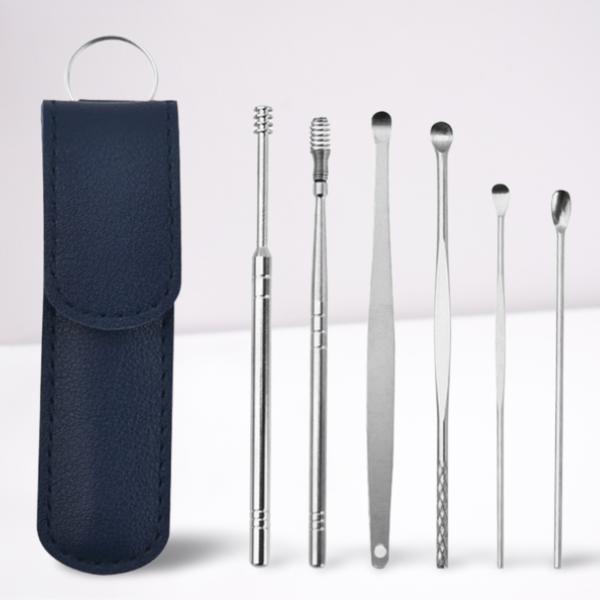 Royaleva Ear Care - 6 Pieces Stainless Steel Kit