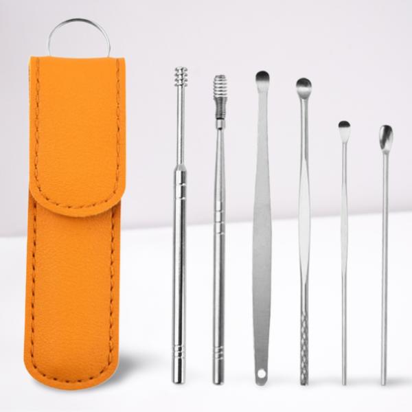 Royaleva Ear Care - 6 Pieces Stainless Steel Kit