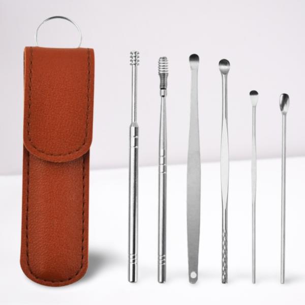 Royaleva Ear Care - 6 Pieces Stainless Steel Kit
