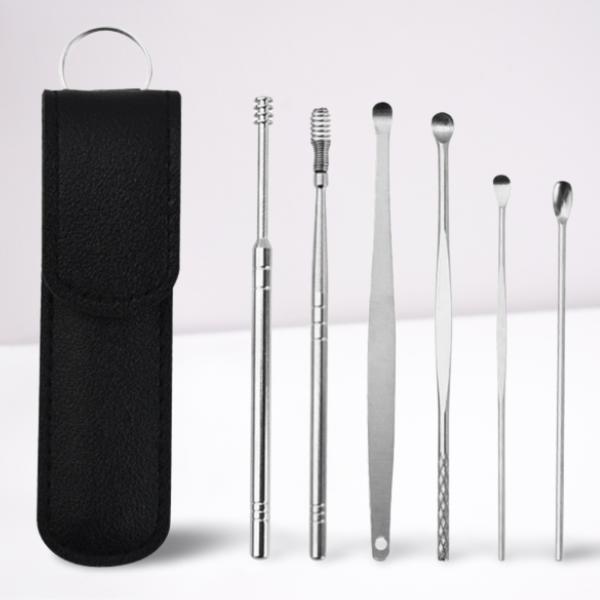 Royaleva Ear Care - 6 Pieces Stainless Steel Kit
