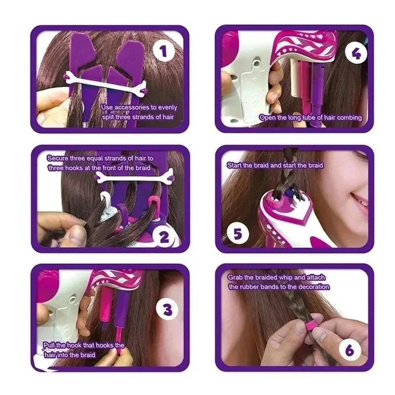 Luxora Hair Braiding Tool Machine for Effortless Styling
