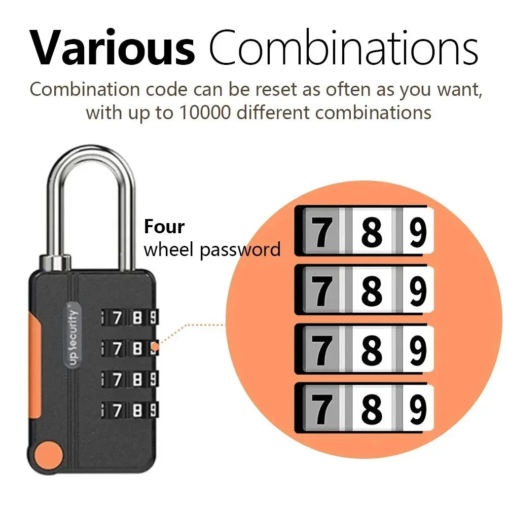 Royaleva Luggage Locks 4-Digit Code Weatherproof Secure