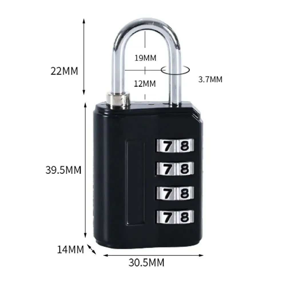 Royaleva Luggage Locks 4-Digit Code Weatherproof Secure