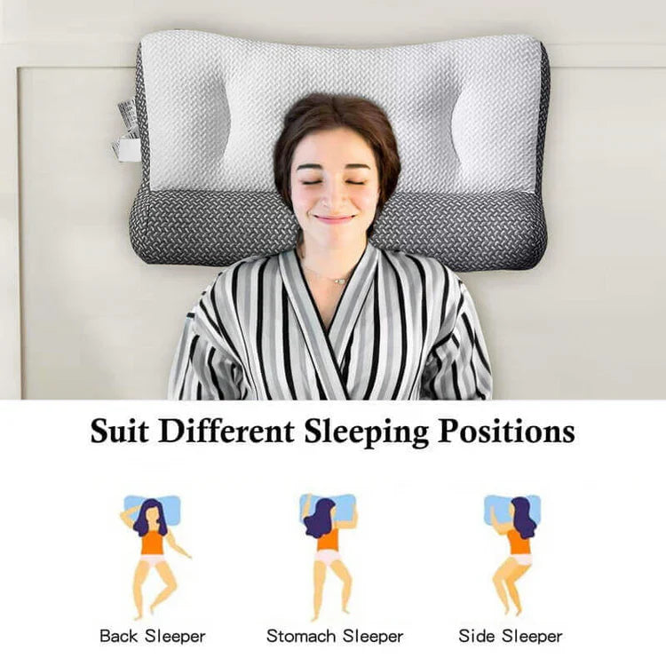 Luxora Orthopedic Neck Pillow For Sleeping Comfort Relief