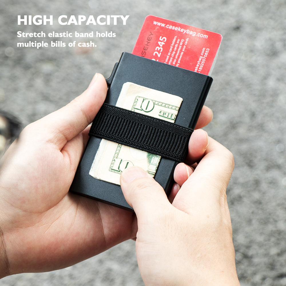 Royaleva RFID Wallet Card Holder Slim Design for Easy Access