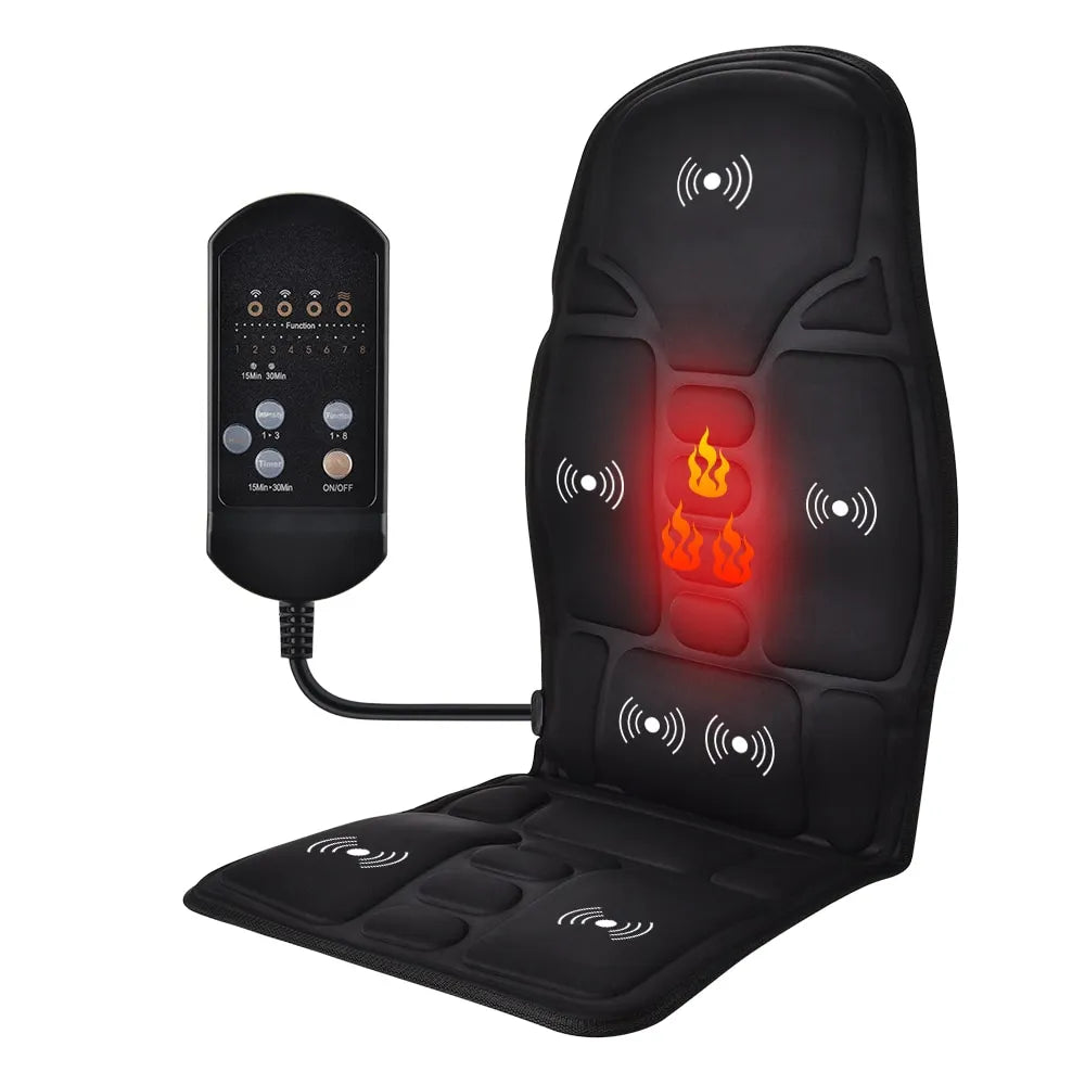 RoyaleGlow Premium Massage Chair Pad - Top Rated Car Seat Massager