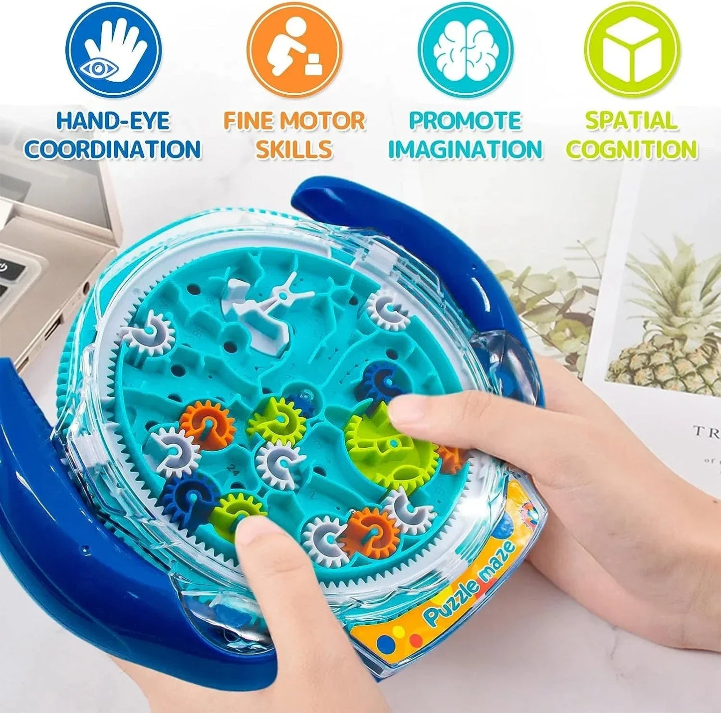 RoyaleGlow Creative 3D Puzzle Maze - Educational Toy for Kids