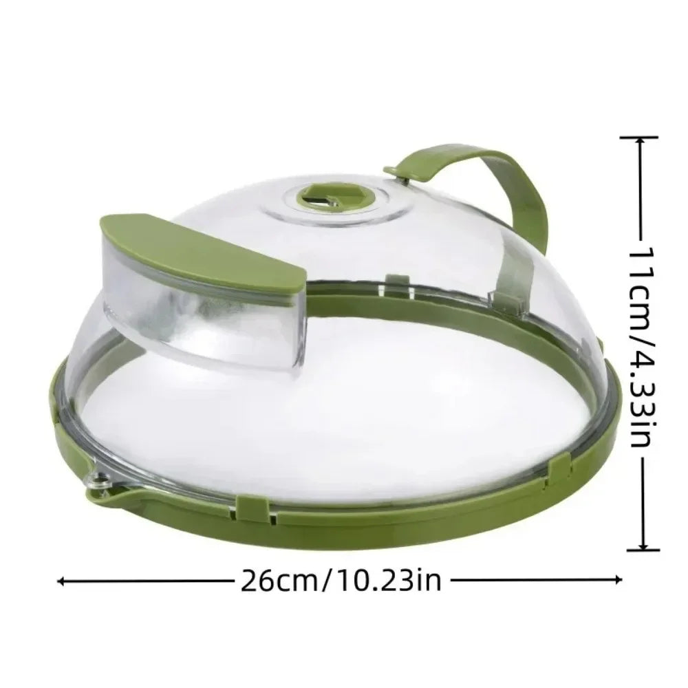 Royaleva Microwave Food Cover with Water Steamer 10 Inch