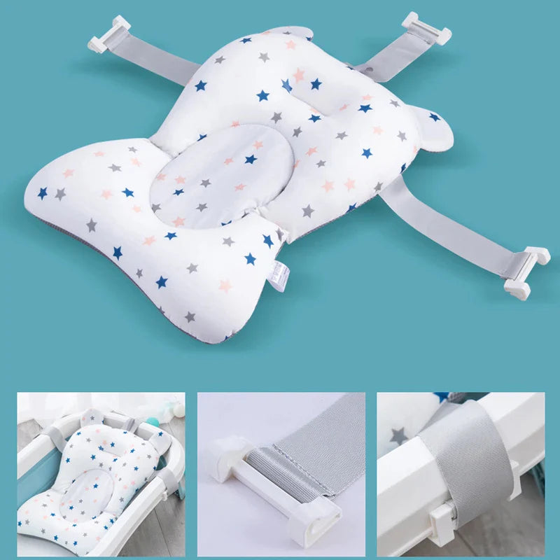 Luxora Baby Bath Seat Support Mat for Safe and Cozy Baths