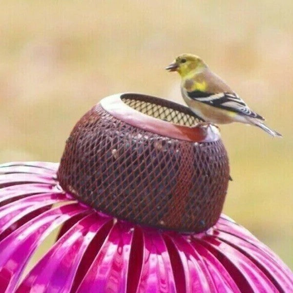 Royaleva Coneflower Bird Feeder for Your Garden 78x18cm