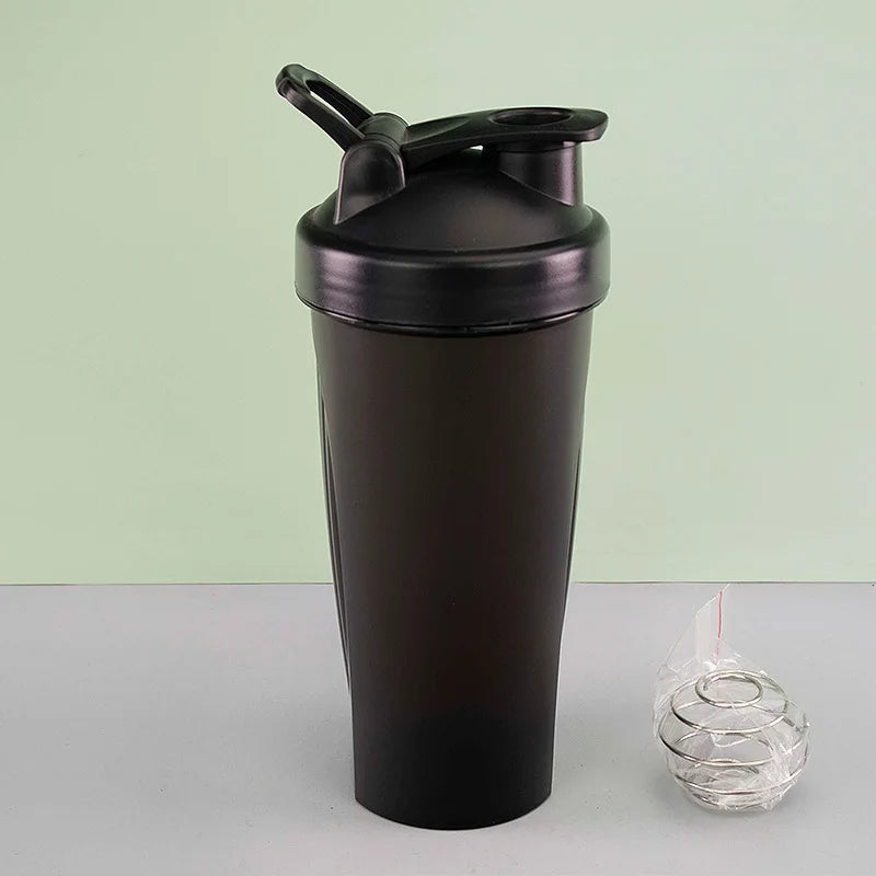 Luxora 600ml Leak-Proof Protein Shaker Bottle with Mixing Ball