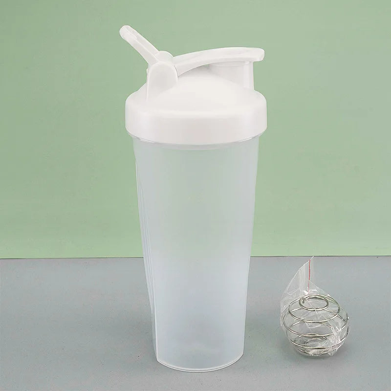 Luxora 600ml Leak-Proof Protein Shaker Bottle with Mixing Ball