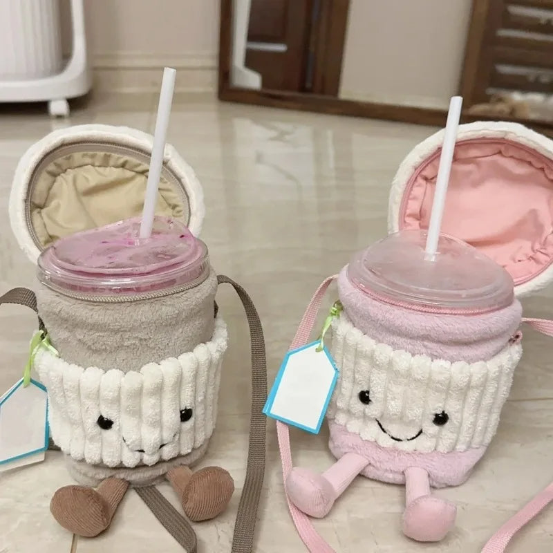 Luxora Trendy Coffee Milk Tea Crossbody Bag for Women