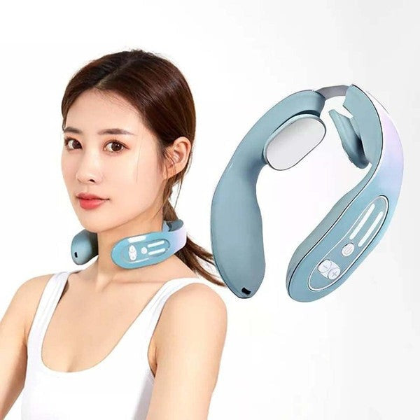 Royaleva EMS Neck Acupoints Lymphvity Massager Device