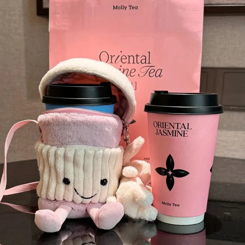 Luxora Trendy Coffee Milk Tea Crossbody Bag for Women