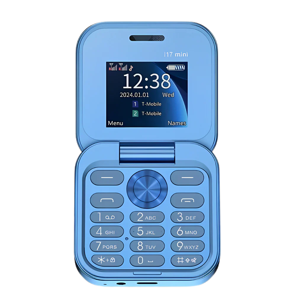 Royaleva Dual Sim Small Folding Cell Phone Compact Design