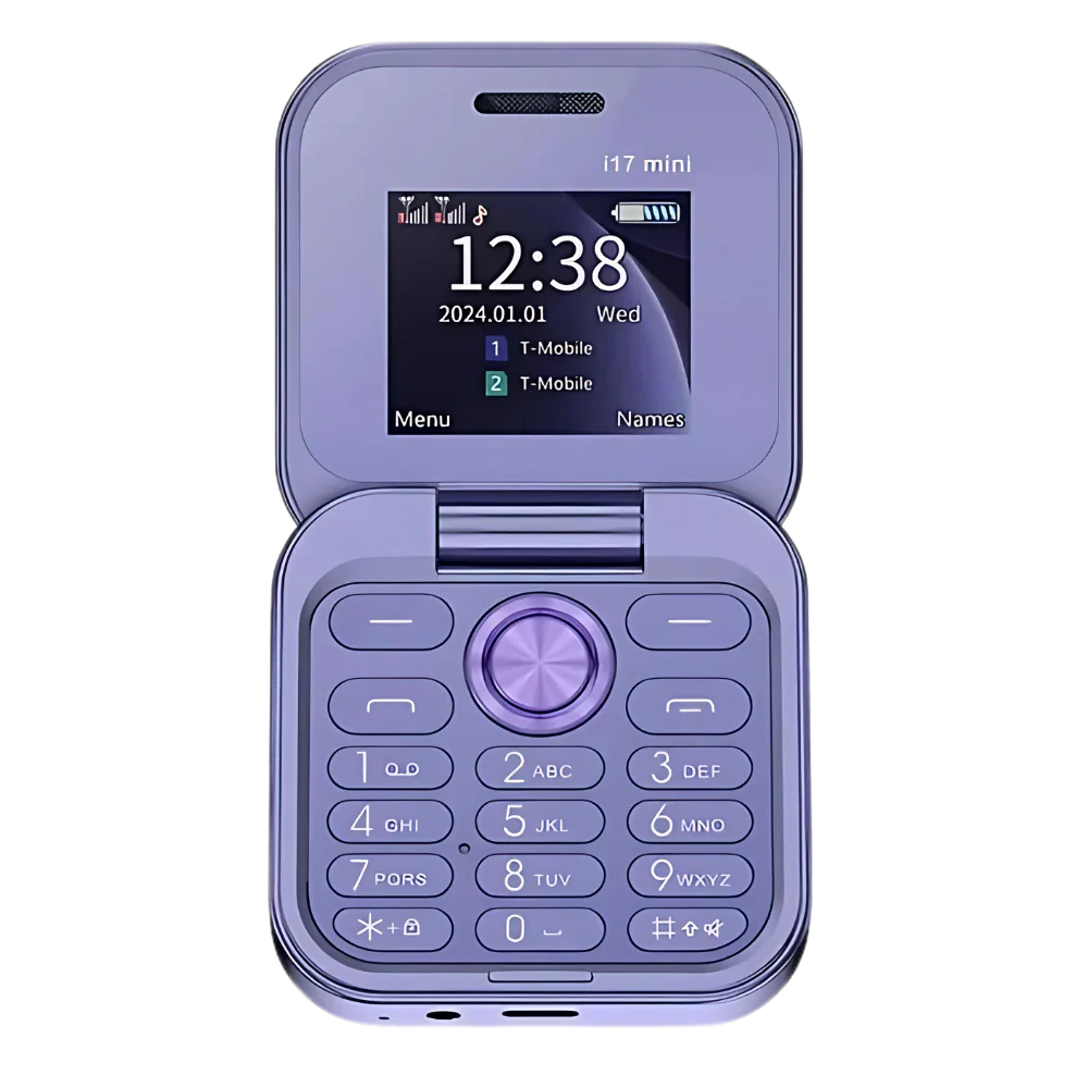 Royaleva Dual Sim Small Folding Cell Phone Compact Design