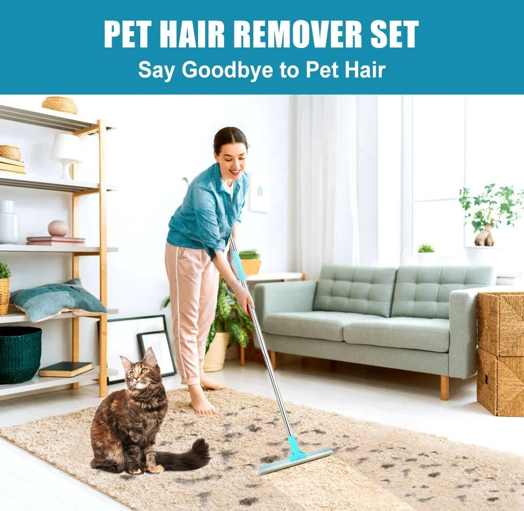 Royaleva Pet Hair Remover Set with 3 Specialized Tools