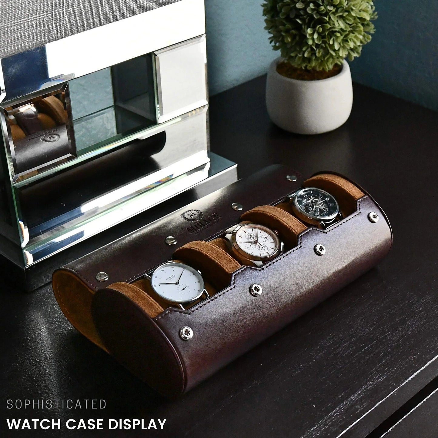Luxora Premium Watch Travel Case for Secure Storage