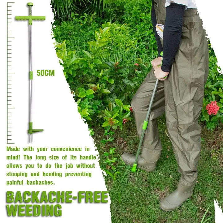 Royaleva Long Handle Standing Weed Puller for Easy Weeding