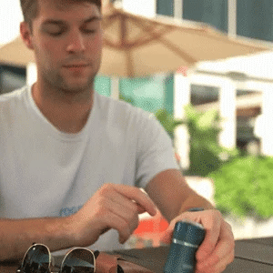 Luxora Pocket Size Washable Electric Razor for Travel
