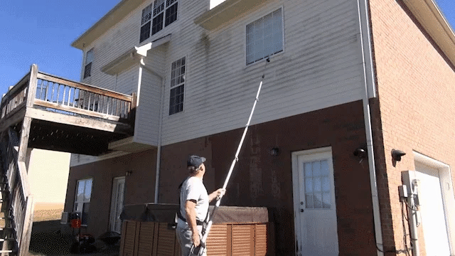 Luxora 4000 PSI Telescoping High Pressure Washer Wand Set for Gutter & Roof Drainage & Walls Cleaning