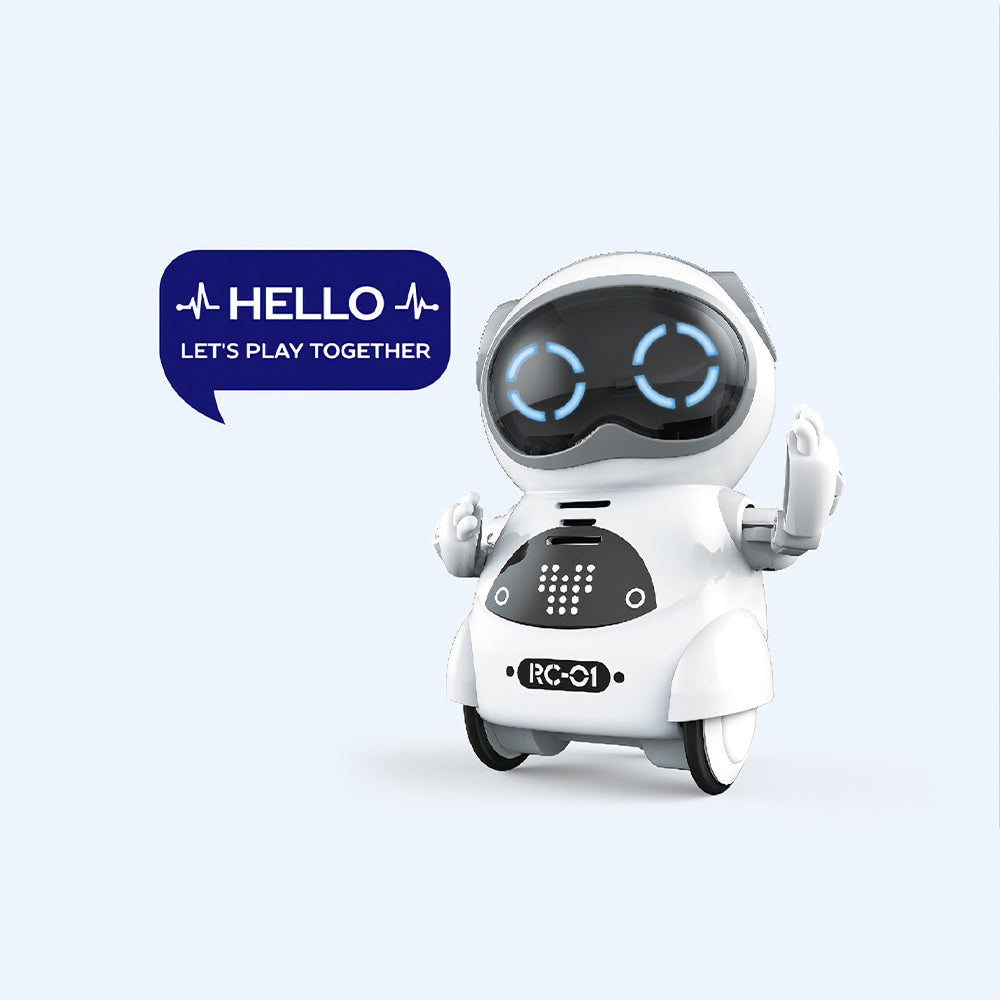 LuxRoyale Pocket RC Robot with Dancing and Singing Features