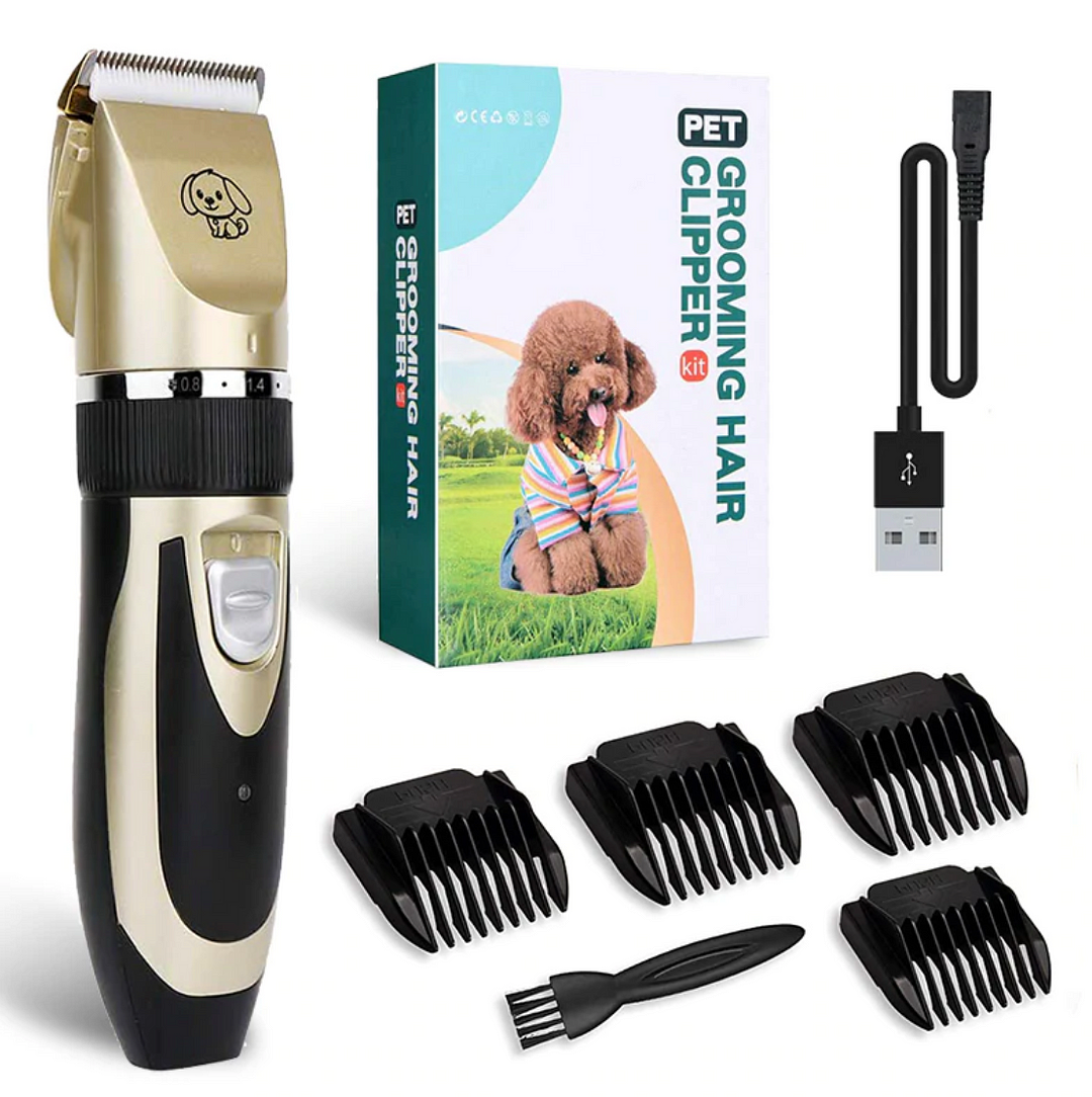 RoyaleGlow Low Noise Pet Grooming Clipper for Easy Grooming