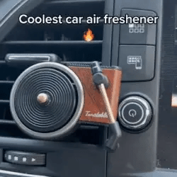 RoyaleGlow Vintage Record Car Freshner for Stylish Scents