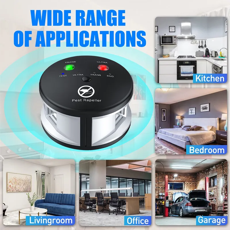 Luxora Ultrasonic Electronic Control for Mice, Rats, and Insects