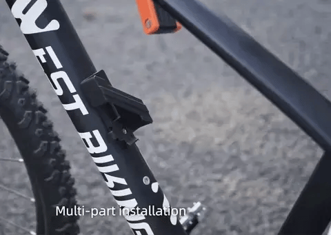 Luxora Portable Folding Bike Lock with 360 Degree Rotation