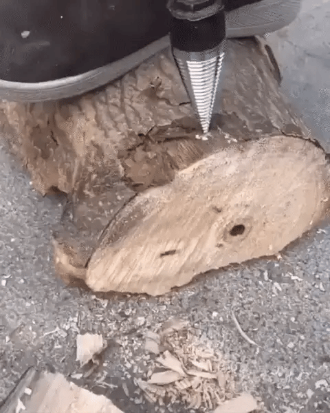Royaleva Shank Firewood Drill Bit - Works With Any Drill!