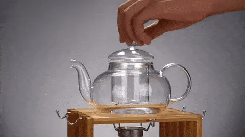 Luxora Glass Teapot Heat-Resistant Borosilicate Boiling Teapot