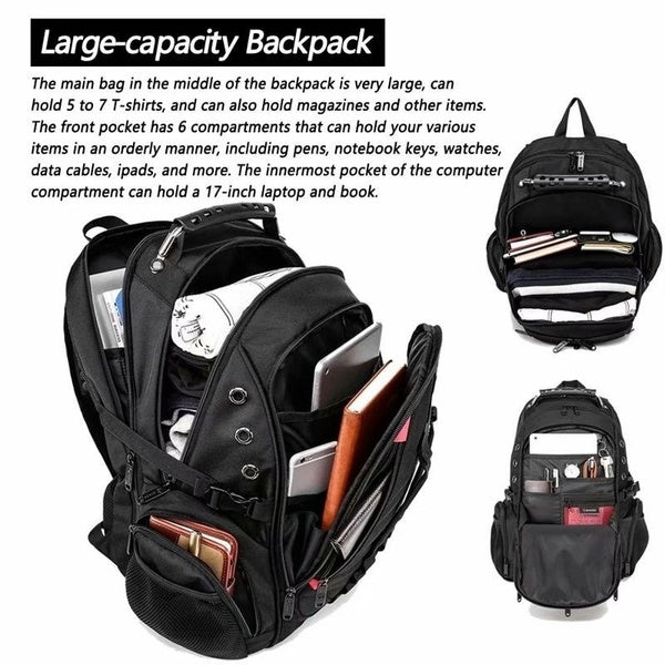 Royaleva Anti-Theft Spacious Travel Backpack for Safety