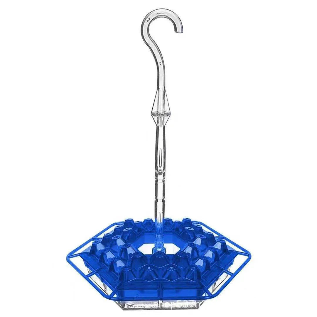 RoyaleGlow Ant Proof Hummingbird Feeder Outdoor Hanging Perch