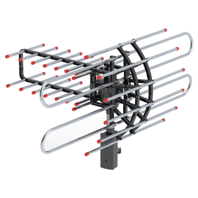 Luxora Outdoor Long Range 500+ Mile TV Antenna With UHF/VHF/FM Radio