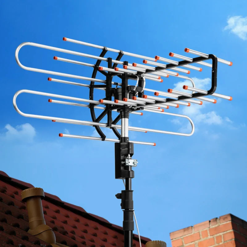 Luxora Outdoor Long Range 500+ Mile TV Antenna With UHF/VHF/FM Radio