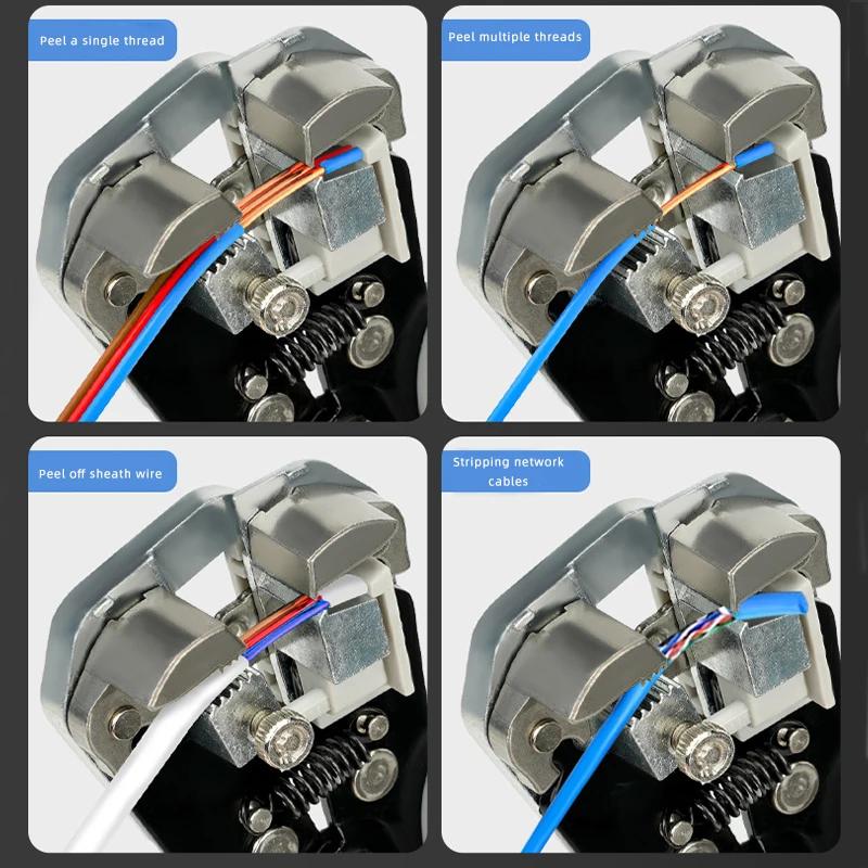 RoyaleGlow Automatic Wire Stripper Cable Cutter Tool