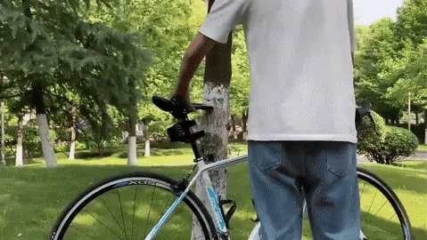 RoyaleGlow Foldable Bike Lock - Compact Security Solution